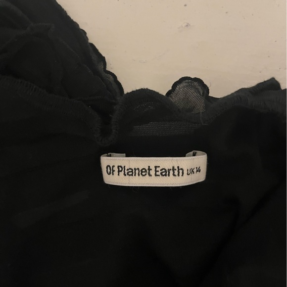 Of Planet Earth pompeii top black uk size 14 - Picture 4 of 4